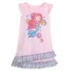 Disney Ariel And Flounder Nightshirt For Girls – The Little Mermaid