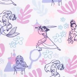 Disney Princess One-Piece Sleeper For Girls 9 Disney Princess One-Piece Sleeper For Girls -Fashion Clothing Store 5005057390109 4