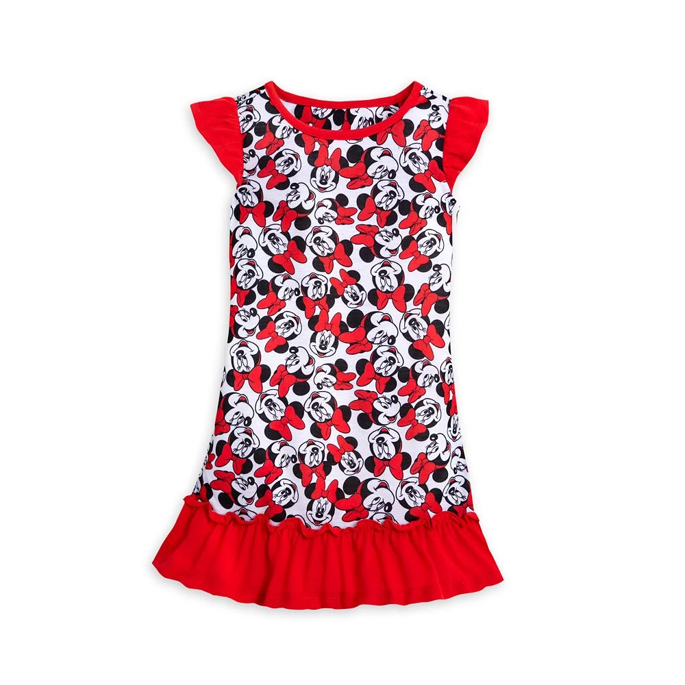 Disney Minnie Mouse Nightshirt For Girls 1 Disney Minnie Mouse Nightshirt For Girls