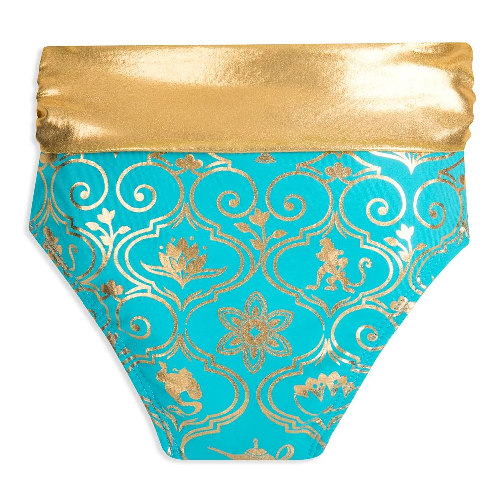 Disney Jasmine Deluxe Swimsuit For Girls – Aladdin 6 Disney Jasmine Deluxe Swimsuit For Girls – Aladdin - Image 6