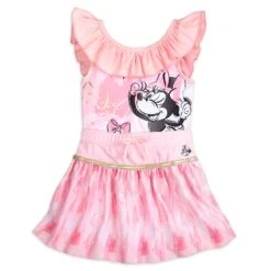 Disney Minnie Mouse Pink Swimsuit And Hair Scrunchie Set For Girls 11 Disney Minnie Mouse Pink Swimsuit And Hair Scrunchie Set For Girls -Fashion Clothing Store 5006046950293 3
