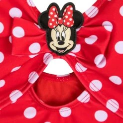 Disney Minnie Mouse Red Polka Dot Swimsuit For Girls 8 Disney Minnie Mouse Red Polka Dot Swimsuit For Girls -Fashion Clothing Store 5006059190189 3