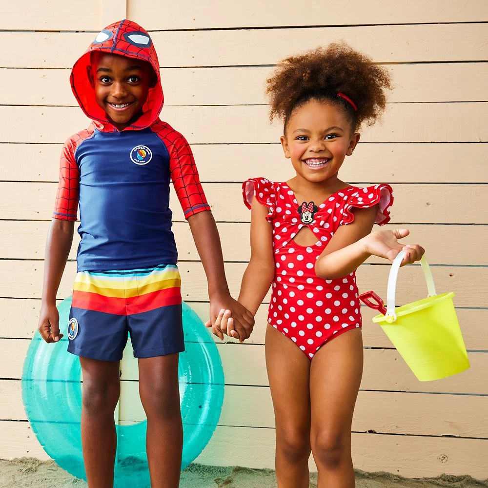 Disney Minnie Mouse Red Polka Dot Swimsuit For Girls 5 Disney Minnie Mouse Red Polka Dot Swimsuit For Girls - Image 5