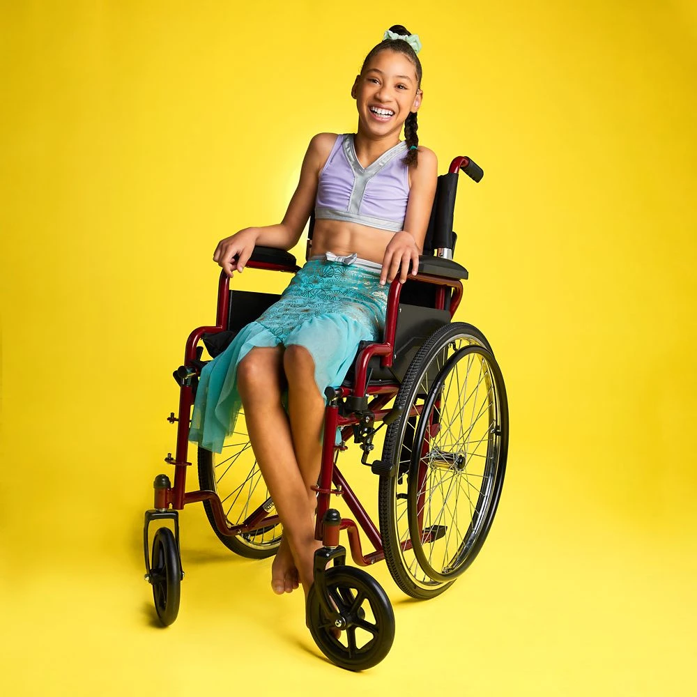 Disney Ariel Adaptive Swim Set For Girls – The Little Mermaid 2 Disney Ariel Adaptive Swim Set For Girls – The Little Mermaid - Image 2