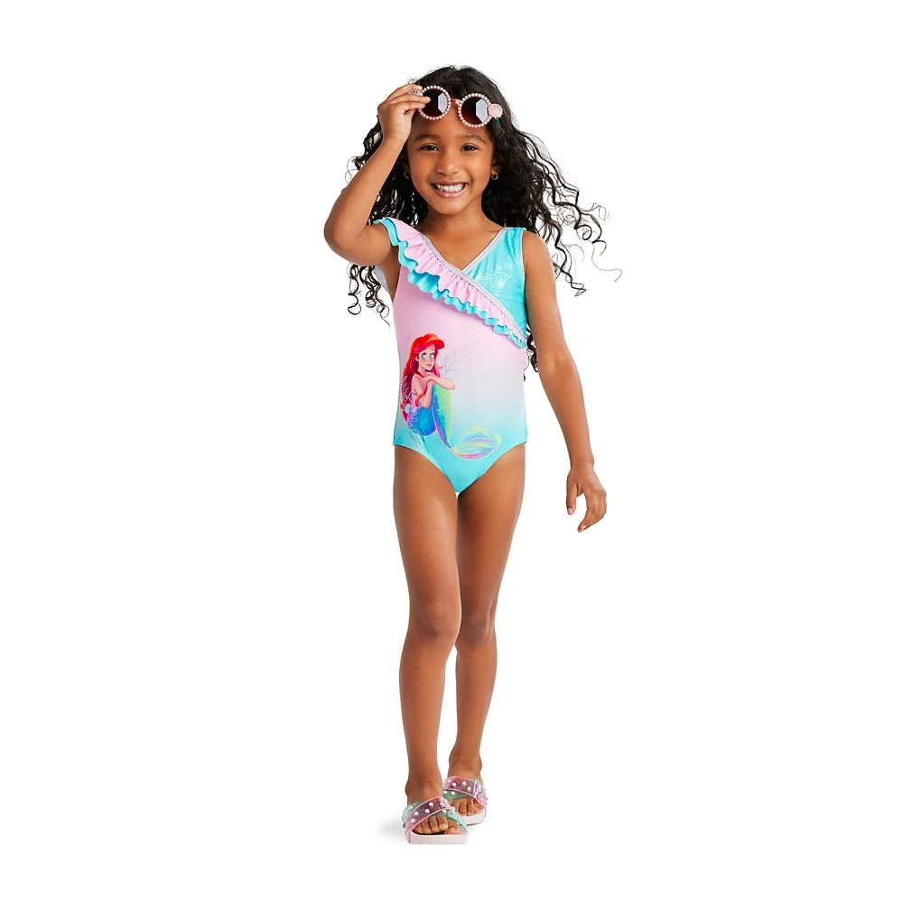 Disney Ariel Swimsuit For Girls – The Little Mermaid 2 Disney Ariel Swimsuit For Girls – The Little Mermaid - Image 2