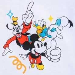 Disney Mickey Mouse And Friends Color Block T-Shirt For Kids – Sensory Friendly -Fashion Clothing Store 5007048020045 2