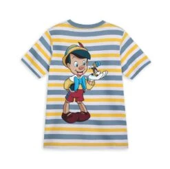 Disney Pinocchio And Jiminy Cricket Striped T-Shirt For Kids 12 Disney Pinocchio And Jiminy Cricket Striped T-Shirt For Kids -Fashion Clothing Store 5007048020047 2