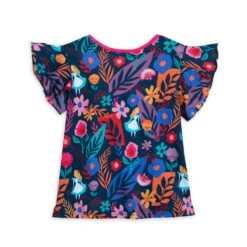 Disney Alice In Wonderland Fashion T-Shirt For Girls -Fashion Clothing Store 5007048020054 2