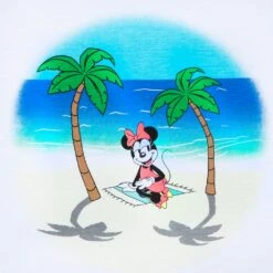 Disney Minnie Mouse Summer Beach T-Shirt For Kids -Fashion Clothing Store 5007057340241 2