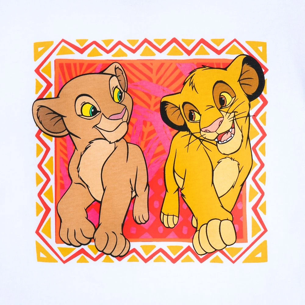 Disney Simba And Nala Fashion T-Shirt For Girls – The Lion King 3 Disney Simba And Nala Fashion T-Shirt For Girls – The Lion King - Image 3