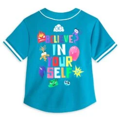 Disney Inside Out 2 Sport Jersey For Kids -Fashion Clothing Store 5007057390385 2