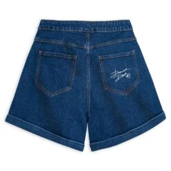 Disney Donald Duck Denim Shorts For Women – 90th Anniversary -Fashion Clothing Store 5100057750275 2