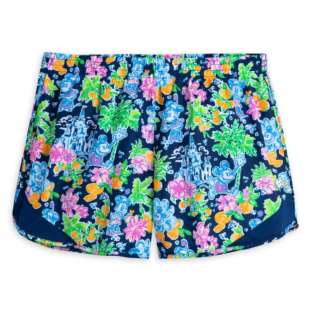 Mickey And Minnie Mouse Ocean Trail Shorts For Women By Lilly Pulitzer – Disney Parks 1 Mickey And Minnie Mouse Ocean Trail Shorts For Women By Lilly Pulitzer – Disney Parks