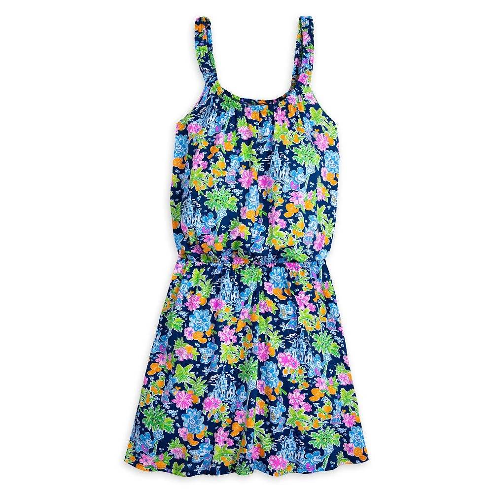 Mickey And Minnie Mouse Loro Romper For Women By Lilly Pulitzer – Disney Parks 1 Mickey And Minnie Mouse Loro Romper For Women By Lilly Pulitzer – Disney Parks