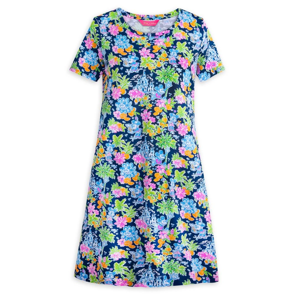 Mickey And Minnie Mouse Cody T-Shirt Dress For Women By Lilly Pulitzer – Disney Parks 1 Mickey And Minnie Mouse Cody T-Shirt Dress For Women By Lilly Pulitzer – Disney Parks