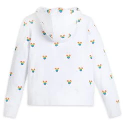 Mickey Mouse Icon Zip Hoodie For Women – Disney Pride Collection 9 Mickey Mouse Icon Zip Hoodie For Women – Disney Pride Collection -Fashion Clothing Store 5102059580270 2