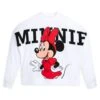 Disney Minnie Mouse Back To Front Pullover Sweatshirt For Women