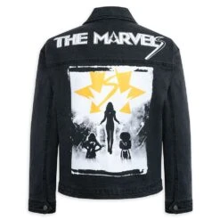 Disney The Marvels Denim Jacket For Women 9 Disney The Marvels Denim Jacket For Women -Fashion Clothing Store 5103048004965 2