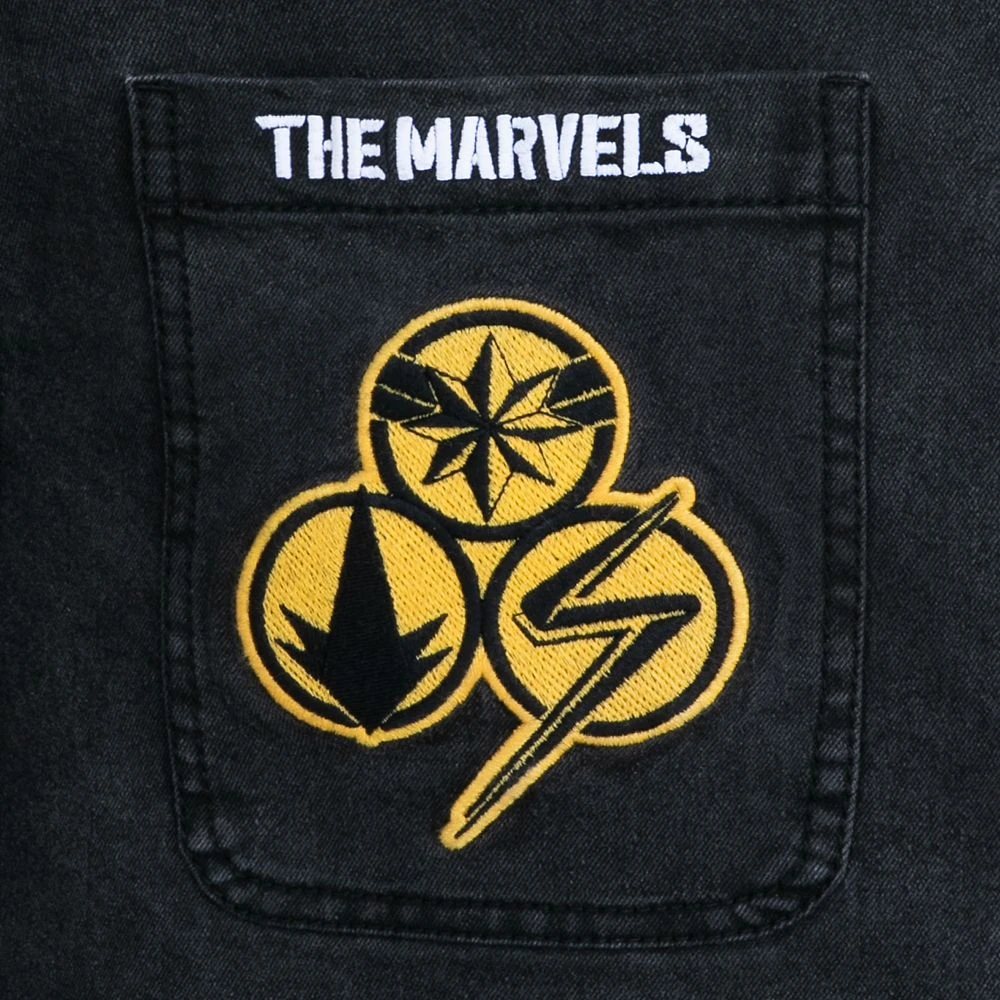 Disney The Marvels Denim Jacket For Women 4 Disney The Marvels Denim Jacket For Women - Image 4