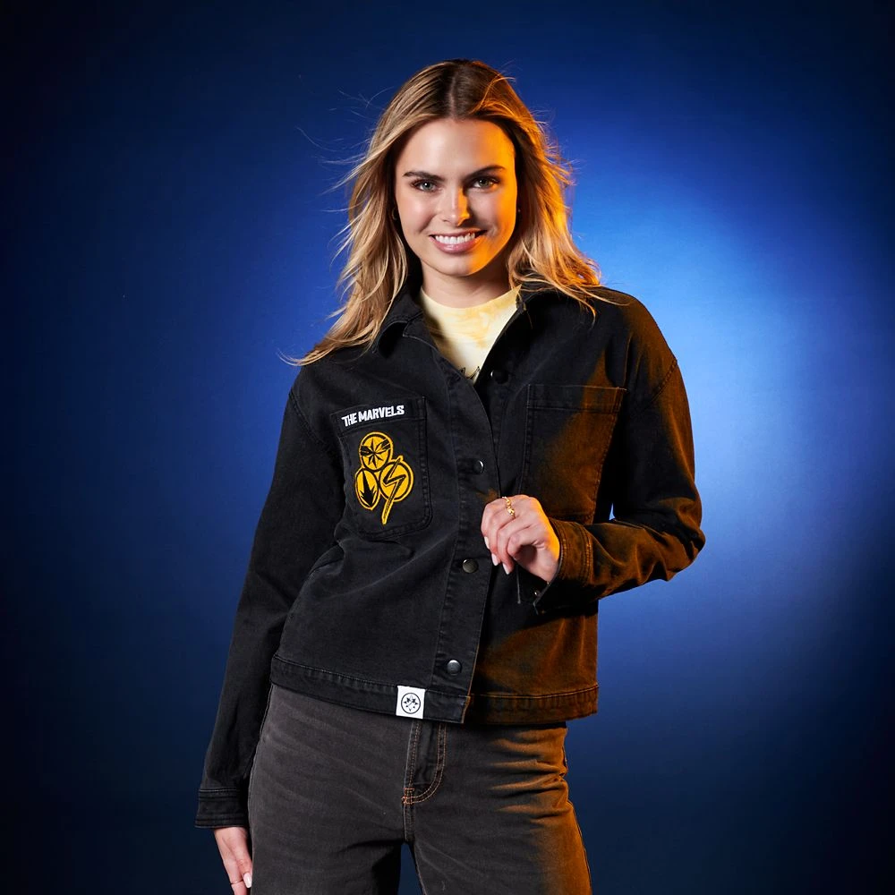 Disney The Marvels Denim Jacket For Women 7 Disney The Marvels Denim Jacket For Women - Image 7