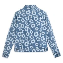 Disney Minnie Mouse Floral Denim Jacket For Women -Fashion Clothing Store 5103106880220 2