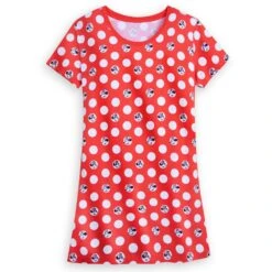 Disney Minnie Mouse Polka Dot Nightshirt For Women
