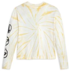 Disney The Marvels Long Sleeve Tie-Dye T-Shirt For Women -Fashion Clothing Store 5106048004967 2