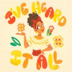 Disney Dolores Fashion T-Shirt For Women – Encanto -Fashion Clothing Store 5106057530202 2