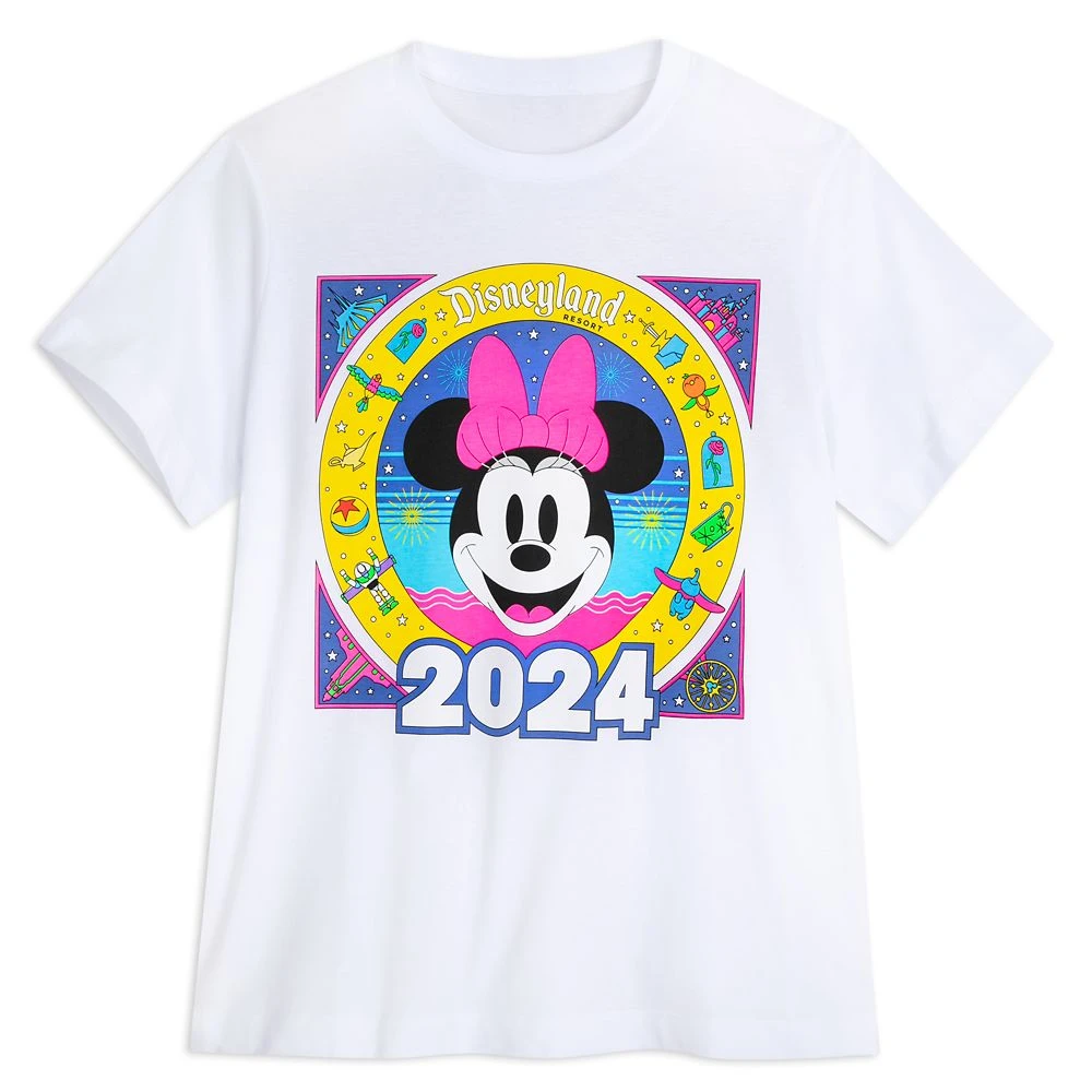 Minnie Mouse T-Shirt For Women – Disneyland 2024 1 Minnie Mouse T-Shirt For Women – Disneyland 2024
