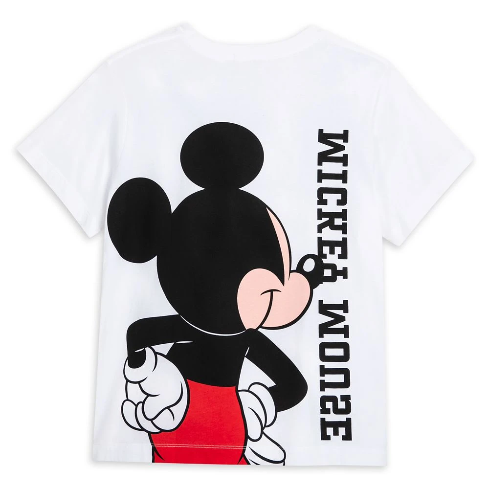 Disney Mickey Mouse Back To Front T-Shirt For Women 2 Disney Mickey Mouse Back To Front T-Shirt For Women - Image 2