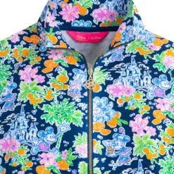 Mickey And Minnie Mouse Zip Pullover For Women By Lilly Pulitzer – Disney Parks 12 Mickey And Minnie Mouse Zip Pullover For Women By Lilly Pulitzer – Disney Parks -Fashion Clothing Store 5106107140121 3