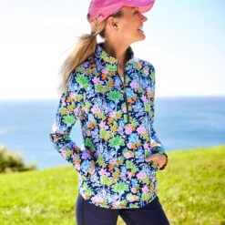 Mickey And Minnie Mouse Zip Pullover For Women By Lilly Pulitzer – Disney Parks 15 Mickey And Minnie Mouse Zip Pullover For Women By Lilly Pulitzer – Disney Parks -Fashion Clothing Store 5106107140121 6