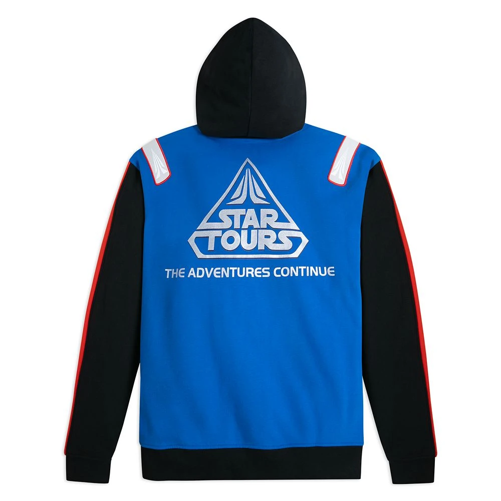 Disney Star Tours Fashion Zip Hoodie For Adults 3 Disney Star Tours Fashion Zip Hoodie For Adults - Image 3