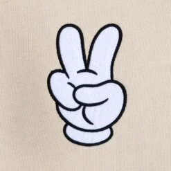 Disney Mickey Mouse Peace Sign Pullover Sweatshirt For Adults 5 Disney Mickey Mouse Peace Sign Pullover Sweatshirt For Adults -Fashion Clothing Store 5201057811363 2