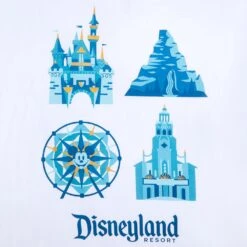Disneyland Icons T-Shirt For Adults 7 Disneyland Icons T-Shirt For Adults -Fashion Clothing Store 5205059750140 3