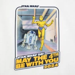 Disney Star Wars: May The 4th Be With You 2024 T-Shirt For Adults -Fashion Clothing Store 5205059750247 2