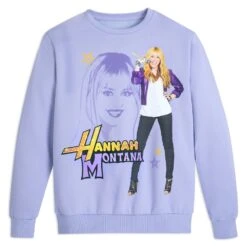 Disney Hannah Montana Pullover Sweatshirt For Adults By Cakeworthy