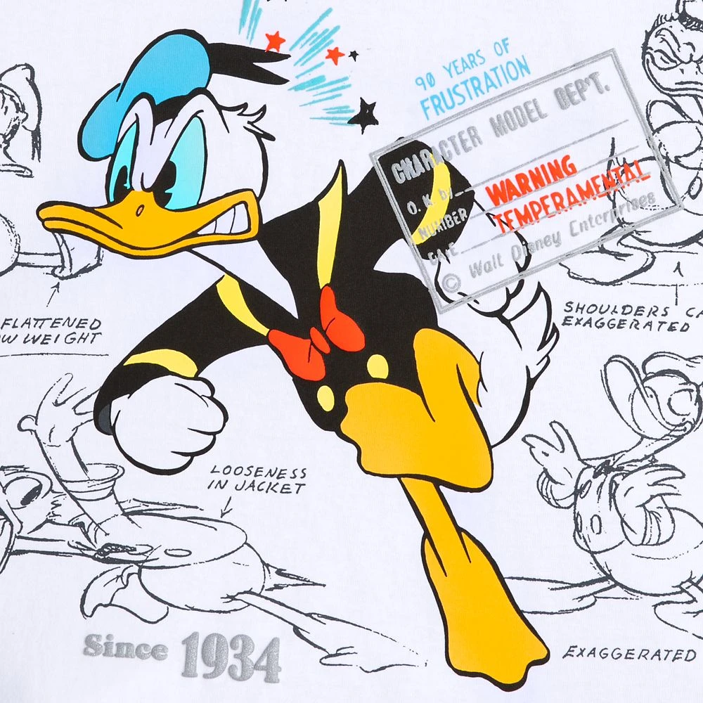 Disney Donald Duck 90th Anniversary Spirit Jersey For Adults 5 Disney Donald Duck 90th Anniversary Spirit Jersey For Adults - Image 5