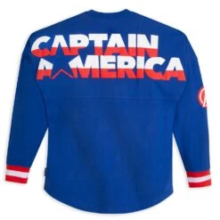 Disney Captain America Spirit Jersey For Adults -Fashion Clothing Store 5302058380079 2