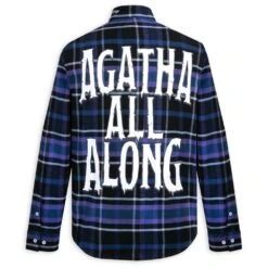 Disney Agatha Harkness Flannel Shirt For Adults By Cakeworthy – WandaVision -Fashion Clothing Store 5303058250087 2
