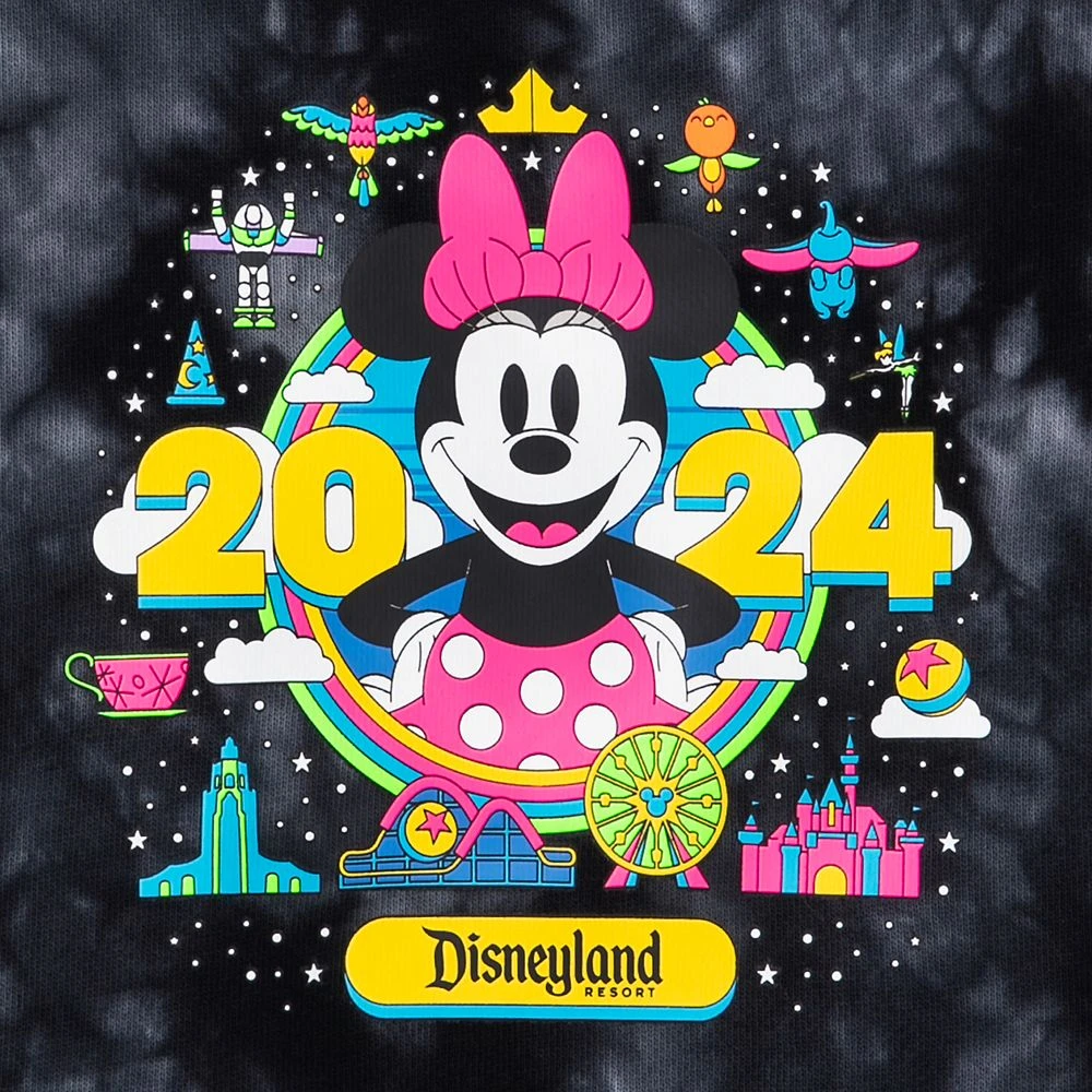 Disneyland 2024 Tie-Dye Pullover Sweatshirt For Kids 4 Disneyland 2024 Tie-Dye Pullover Sweatshirt For Kids - Image 4