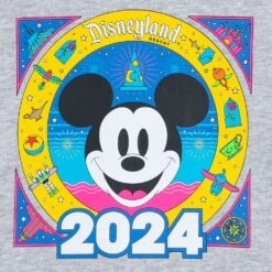 Mickey Mouse Zip Hoodie For Kids – Disneyland 2024 -Fashion Clothing Store 5402057390014 3