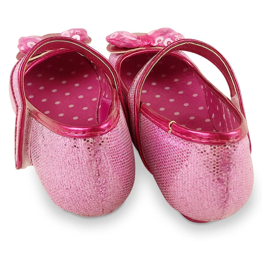 Disney Minnie Mouse Costume Shoes For Kids – Pink 3 Disney Minnie Mouse Costume Shoes For Kids – Pink - Image 3