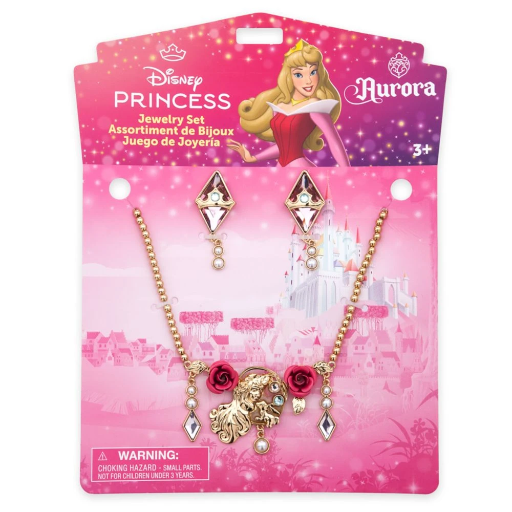 Disney Aurora Costume Jewelry Set For Kids – Sleeping Beauty 3 Disney Aurora Costume Jewelry Set For Kids – Sleeping Beauty - Image 3