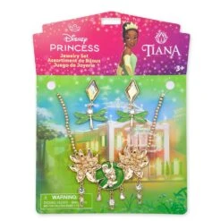 Disney Tiana Costume Jewelry Set For Kids – The Princess And The Frog -Fashion Clothing Store 5503059860102 2