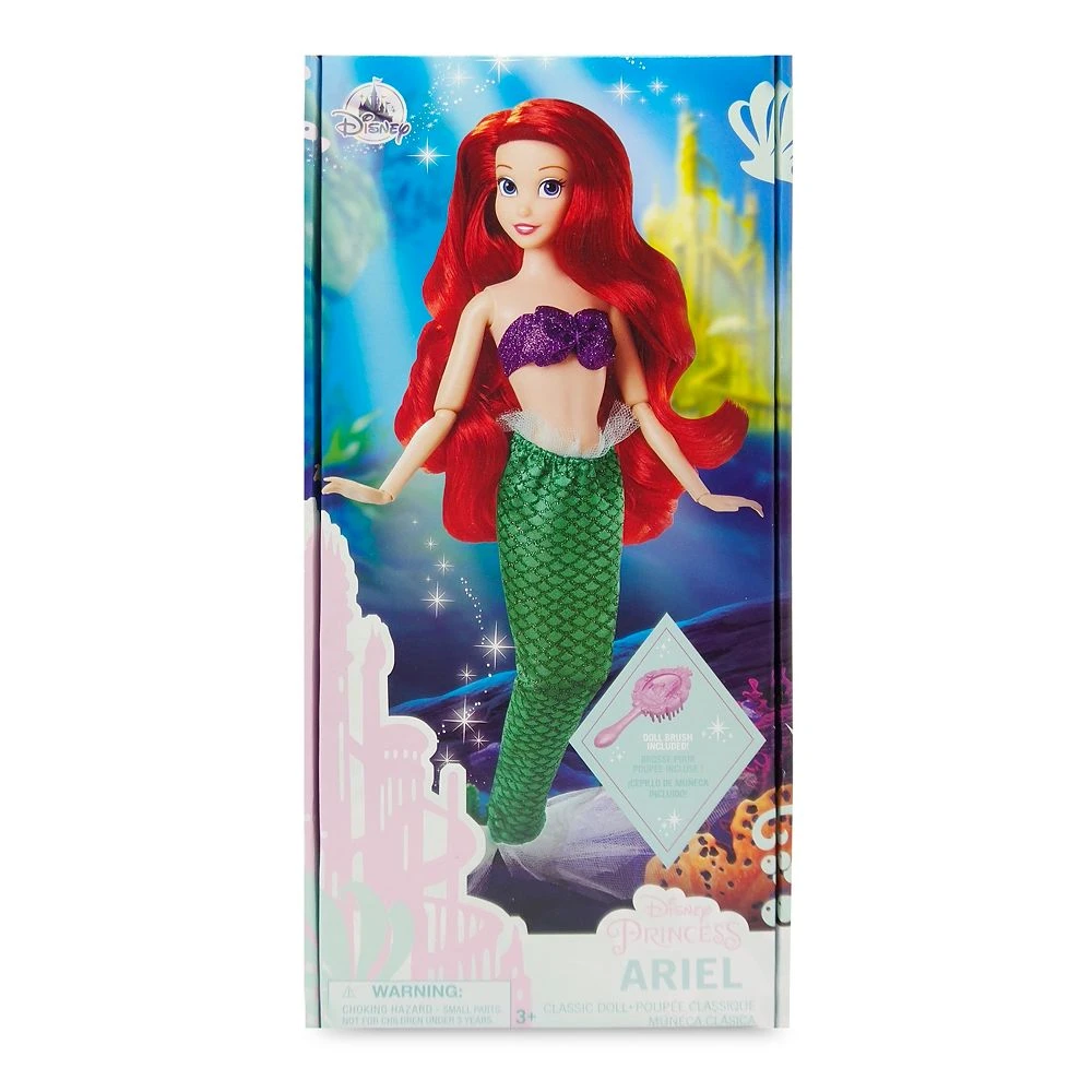 Disney Ariel Classic Doll – The Little Mermaid – 11 1/2'' 11 Disney Ariel Classic Doll – The Little Mermaid – 11 1/2'' - Image 11