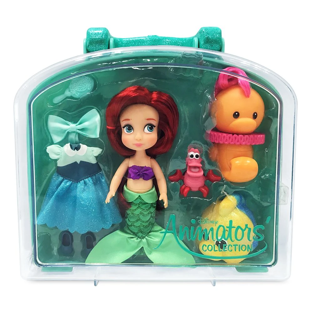 Ariel Disney Animators' Collection Mini Doll Play Set – The Little Mermaid – 5'' 2 Ariel Disney Animators' Collection Mini Doll Play Set – The Little Mermaid – 5'' - Image 2