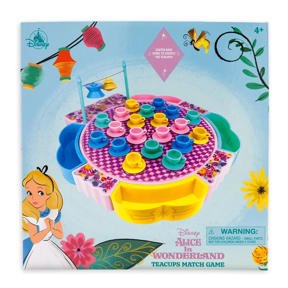 Disney Alice In Wonderland Teacups Match Game 3 Disney Alice In Wonderland Teacups Match Game - Image 3