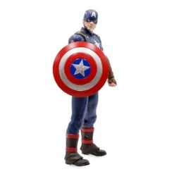 Disney Captain America Talking Action Figure -Fashion Clothing Store 6101047624063 2