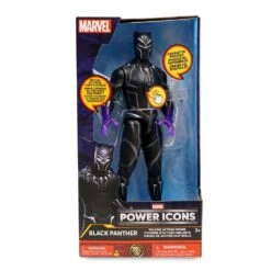 Disney Black Panther Talking Action Figure -Fashion Clothing Store 6101047624064 9